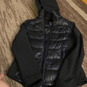 Halifax Black Jacket with Hood